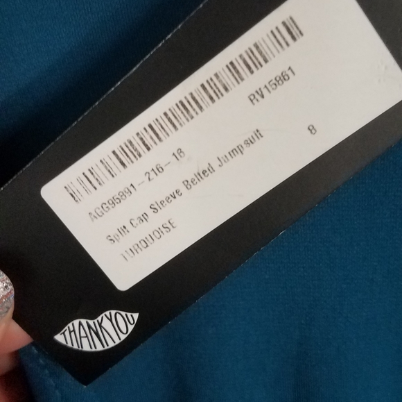 Nasty Gal easy breezy plunging jumpsuit( - Picture 8 of 8